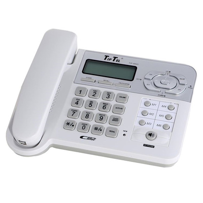 تلفن،تلفن منزل،تلفن سیمی،تلفن با سیم،تلفن رومیزی تیپ تل TipTel Tip-8845،