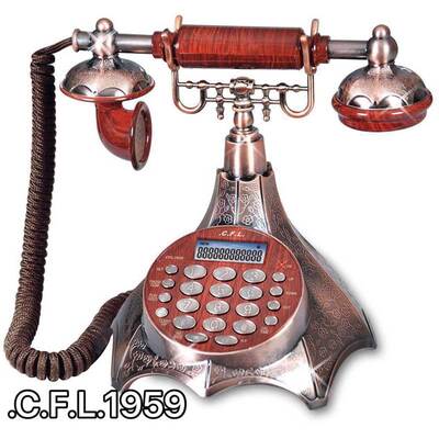 تلفن،تلفن منزل،تلفن سیمی،تلفن با سیم،تلفن رومیزی سی اف ال CFL 1959
